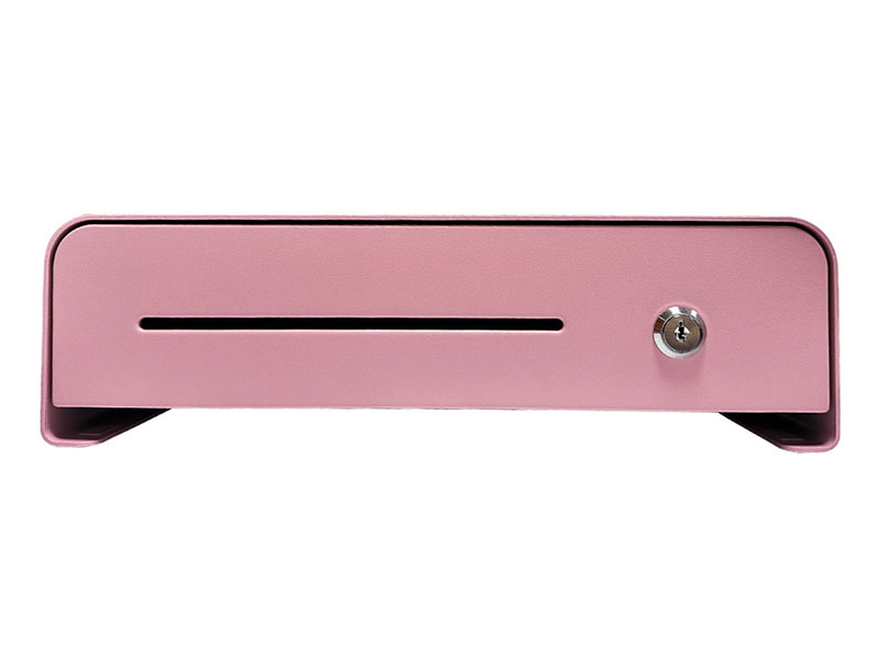 HER 335R All Metal Mini Cash Drawer with round corners - 