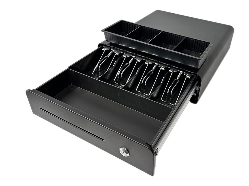 HER 335R All Metal Mini Cash Drawer with round corners - image 3