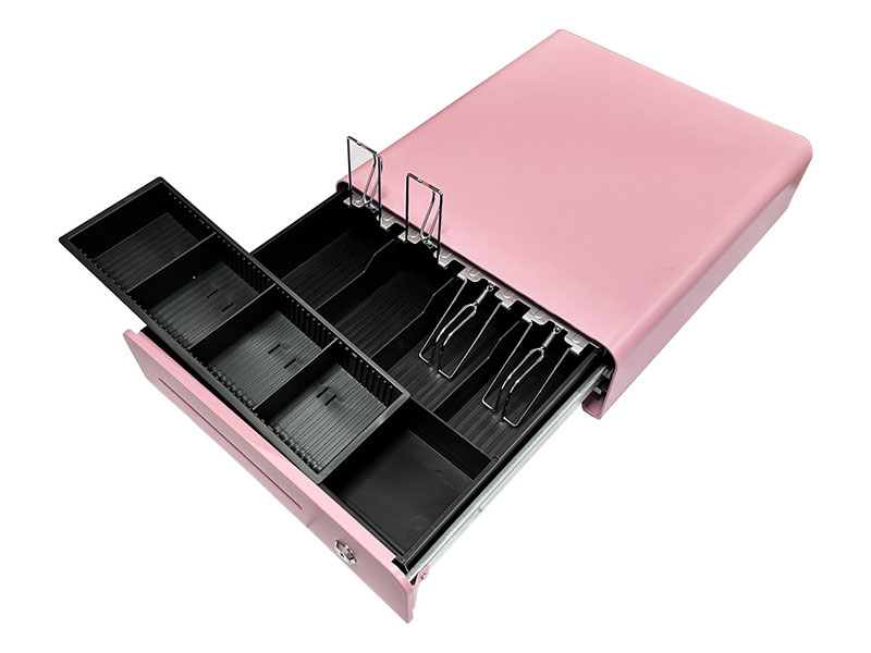 HER 335R All Metal Mini Cash Drawer with round corners - image 4