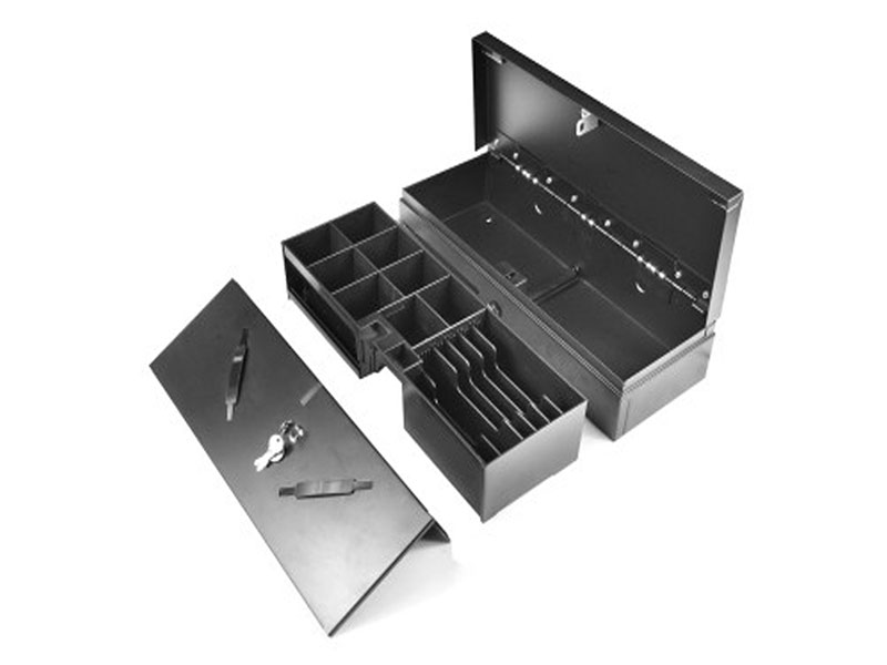 HER 170 Flip top cash register drawer box lock safe - image 4